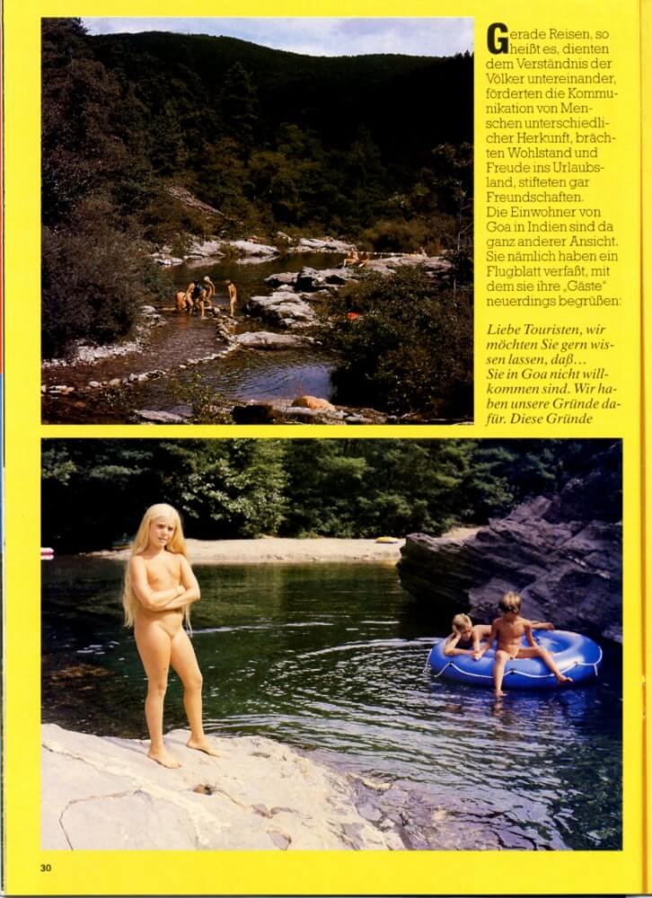Jung und Frei Nr 34 - A nudist values the connection with nature and the human body
