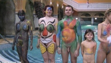 Splashing Water Zone 2 - Nudism helps strengthen friendships