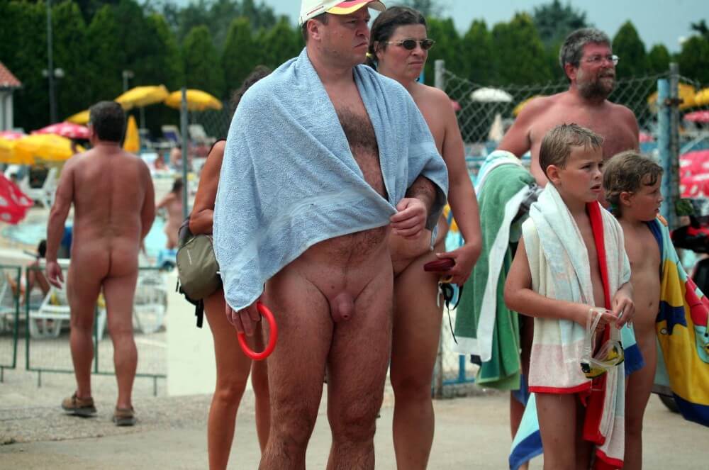 Naturist Pool Resort Exits photos - In nude recreation, harmony with nature and inner balance are important