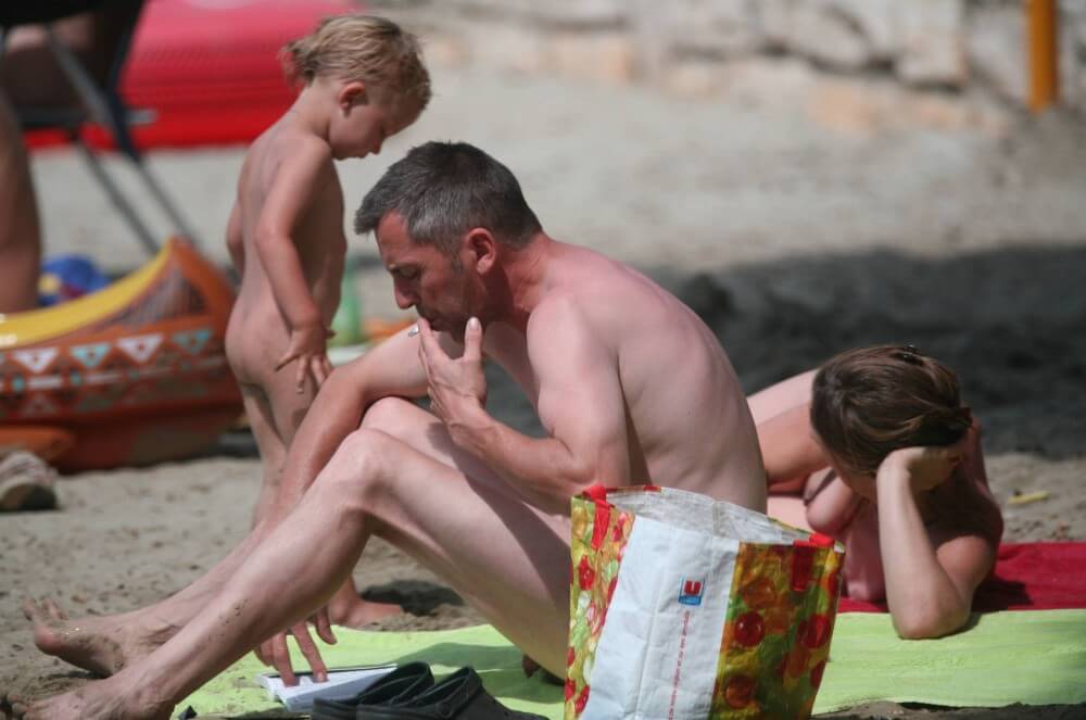 Nude Beach Assortment photos - In naturism, nature serves as the bodys natural clothing