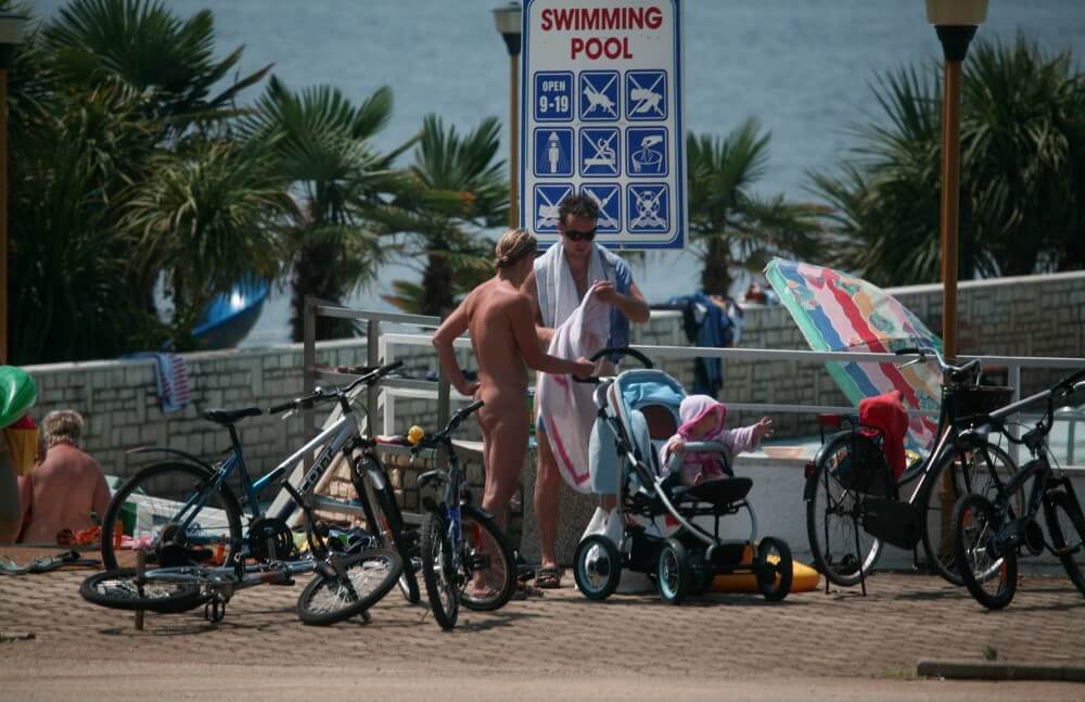Poolside Camp Gathering pics - Through naturism, people seek the opportunity to feel free and in harmony