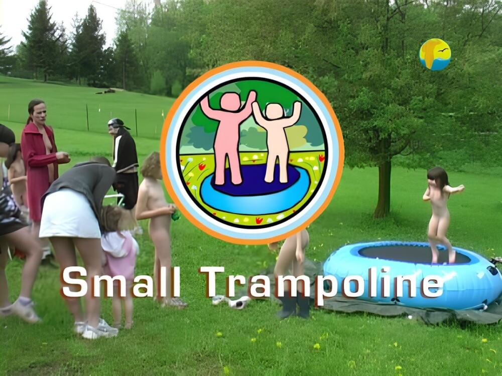Naturist Freedom: Small Trampoline - Support and mutual understanding are important in the nudism movement
