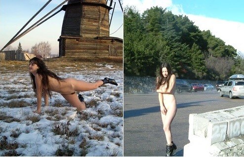 Beautiful Suntan Stretches-Winter Sport pics - Simplicity and naturalness are important principles of nudism and naturism