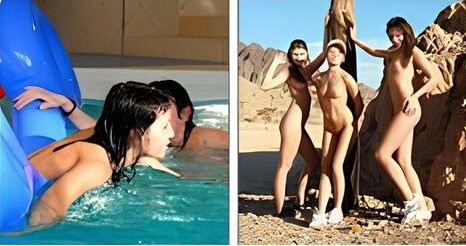 Documented Lifestyle # 1 - Naturists live in harmony with nature