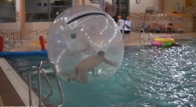 Indoor Water Runners # 2 - The natural beauty of the body is revealed in nudism