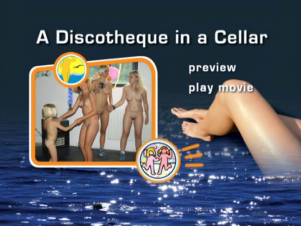Naturist Freedom: A discotheque in a cellar - Leaving the house while naked