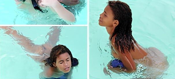 Brazil naturism gallery, Tropic Pool Sunbath 2 - Nudity is an expression of natural beauty
