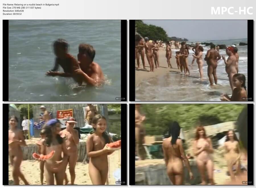 Relaxing on a nudist beach in Bulgaria - Nudism promotes inner happiness
