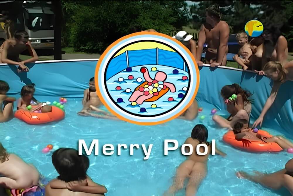 Naturist Freedom: Merry Pool - A naked person is asexual among nudists