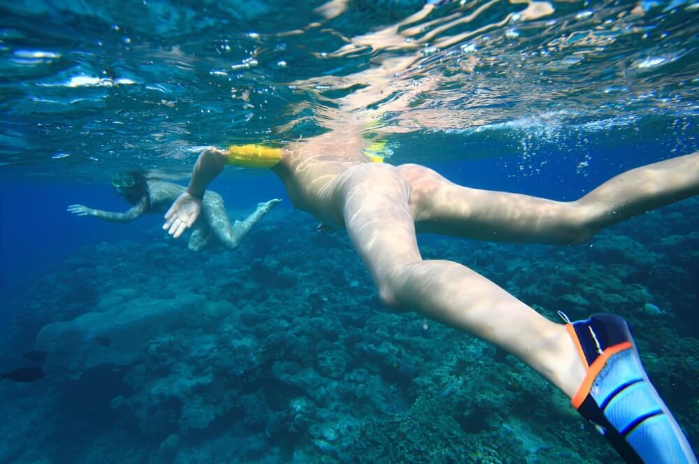 Nudism on the Red Sea photo gallery - Most nudists are motivated solely by a sense of comfort