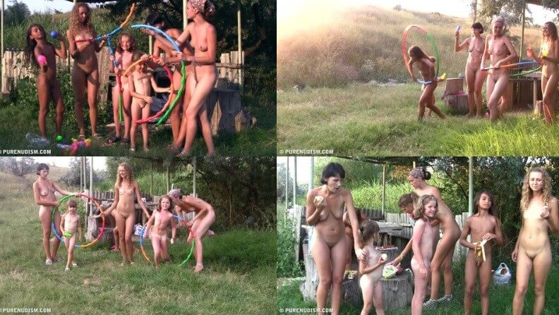 Countryside lounging 2 Full HD video - Naturism promotes tolerance