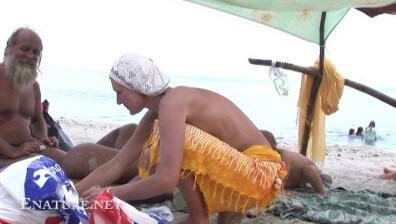 Enature - Back to the bare beach Full HD - Events with completely naked people