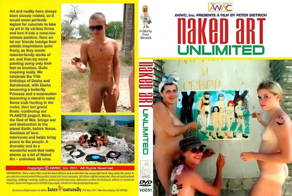 Enature, AWWC – Naked Art Unlimited - Only a nudist truly values the connection with nature and the human body