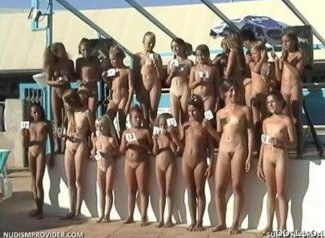 Junior Miss Pageant France video 2 - What did you know about nudism