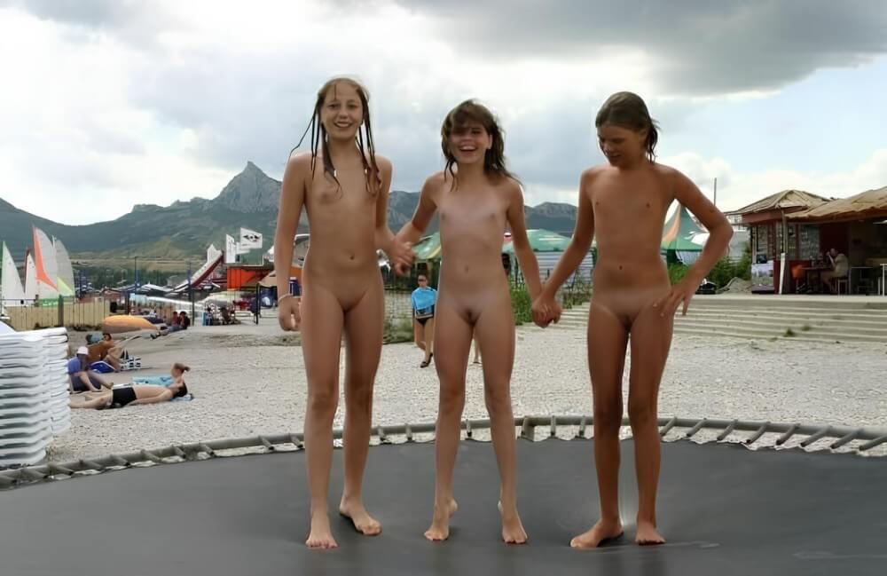 Trampoline pics - Nudity is perceived as part of natural existence and the beauty of life