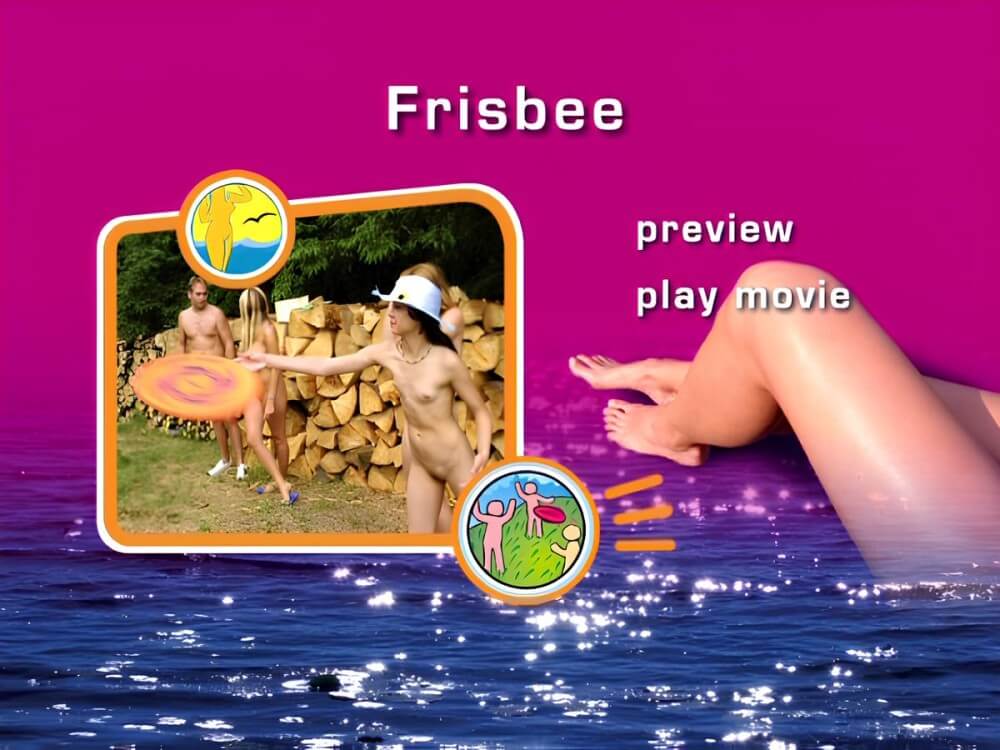 Naturist Freedom - Frisbee DVD - Respect for one another and for the natural world are key principles of nudism and naturism