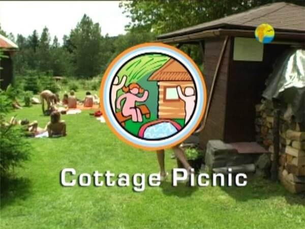 Naturist Freedom: Cottage Picnic DVD - Naturism as a lifestyle and a way to connect with nature