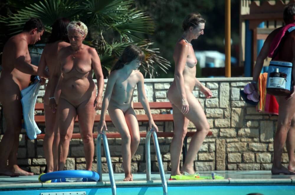 Naturist Pool Cleaning-Up pics - The sacred significance of the nude