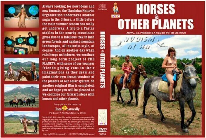 Enature - Horses and Other Planets - Nudists appreciate and love nature