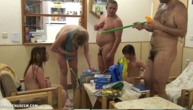 Pool jacuzzi and paints Full HD - Nudism brings joy and pleasure