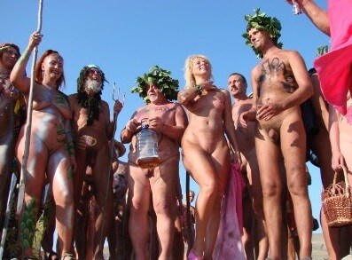 Nudism Beach Day photos - Melting under the scorching sun, I sunbathe naked