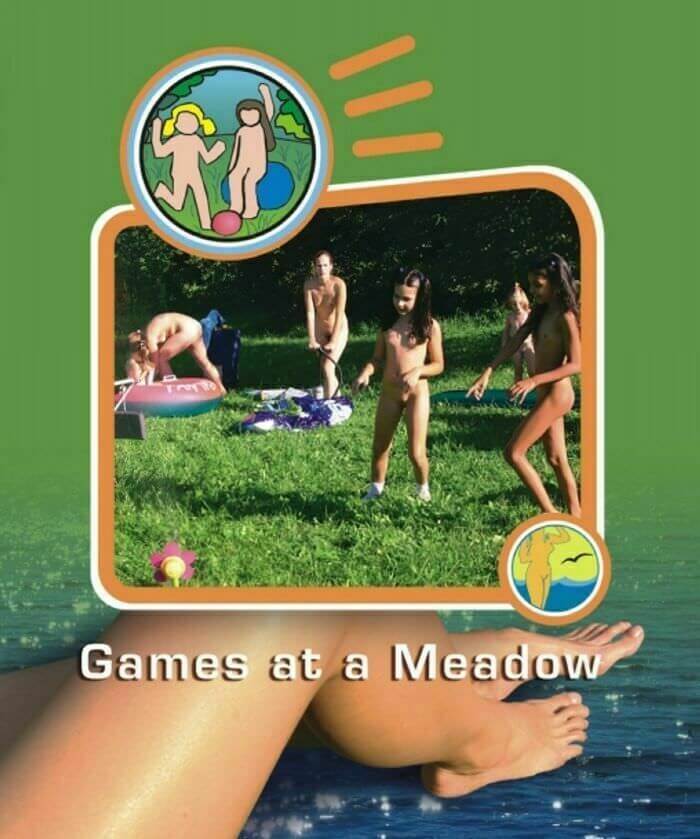 Naturist Freedom: Games at a Meadow - Naturism encourages you to value inner harmony and peace