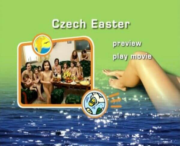 Naturist Freedom: Czech Easter DVD - Happiness is achieved by embracing naturism and nudism in ones life