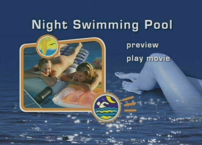 Naturist Freedom: Night swimming pool - Nudism and naturism are a philosophy of life and a culture of interaction