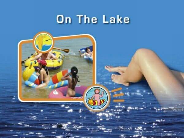 Naturist Freedom: On the lake - Pure naturism teaches us to accept ourselves and others without judgment or criticism