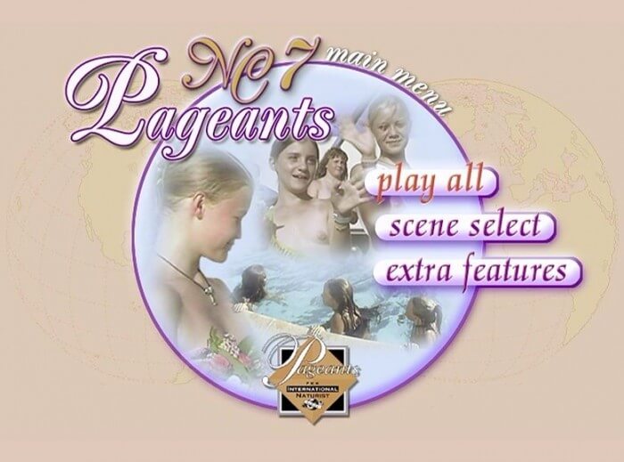 Pageants France # 7 1999 DVD video - Nature serves as the bodys natural clothing