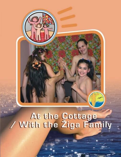 Naturist Freedom: At the Cottage-With the Ziga DVD - Naturists live easily and freely