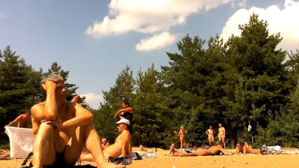 Nudist camping in the forest video HD - Nudity is a natural aspect of human existence