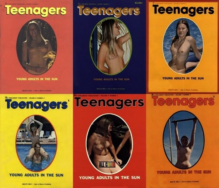 Teenagers magazines: Young adults in the sun - Freedom and harmony in the practice of nudism and the naturist movement